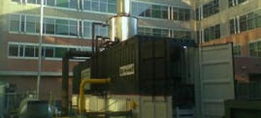 Rental boiler, deaerator and economizer provide steam during NYC hospital expansion