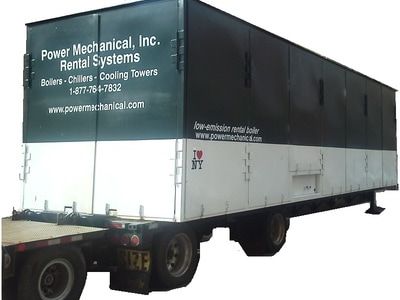 1000 HP trailer mounted boiler 