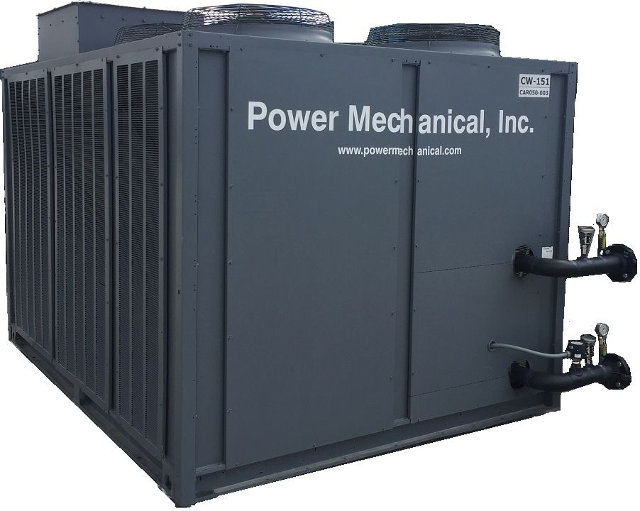 50 ton air cooled chiller for rent