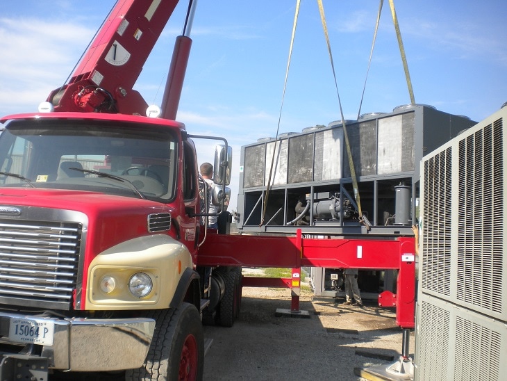 boiler craning and rigging