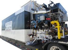 Custom Built Boiling Rig 75,000 Lb:hr Trailer Mounted Boiler Image | Power Mechanical