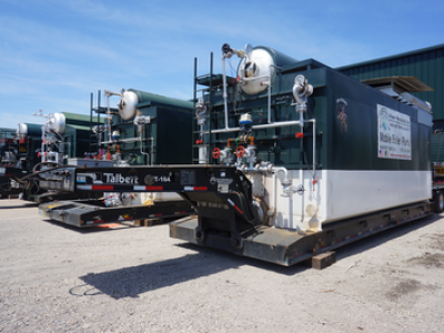 trailer mounted watertube boilers