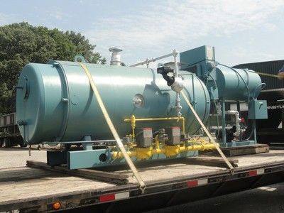Used boiler firetube with feedwater system