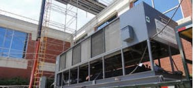 200 ton rental chiller cools court house during emergency chiller repair